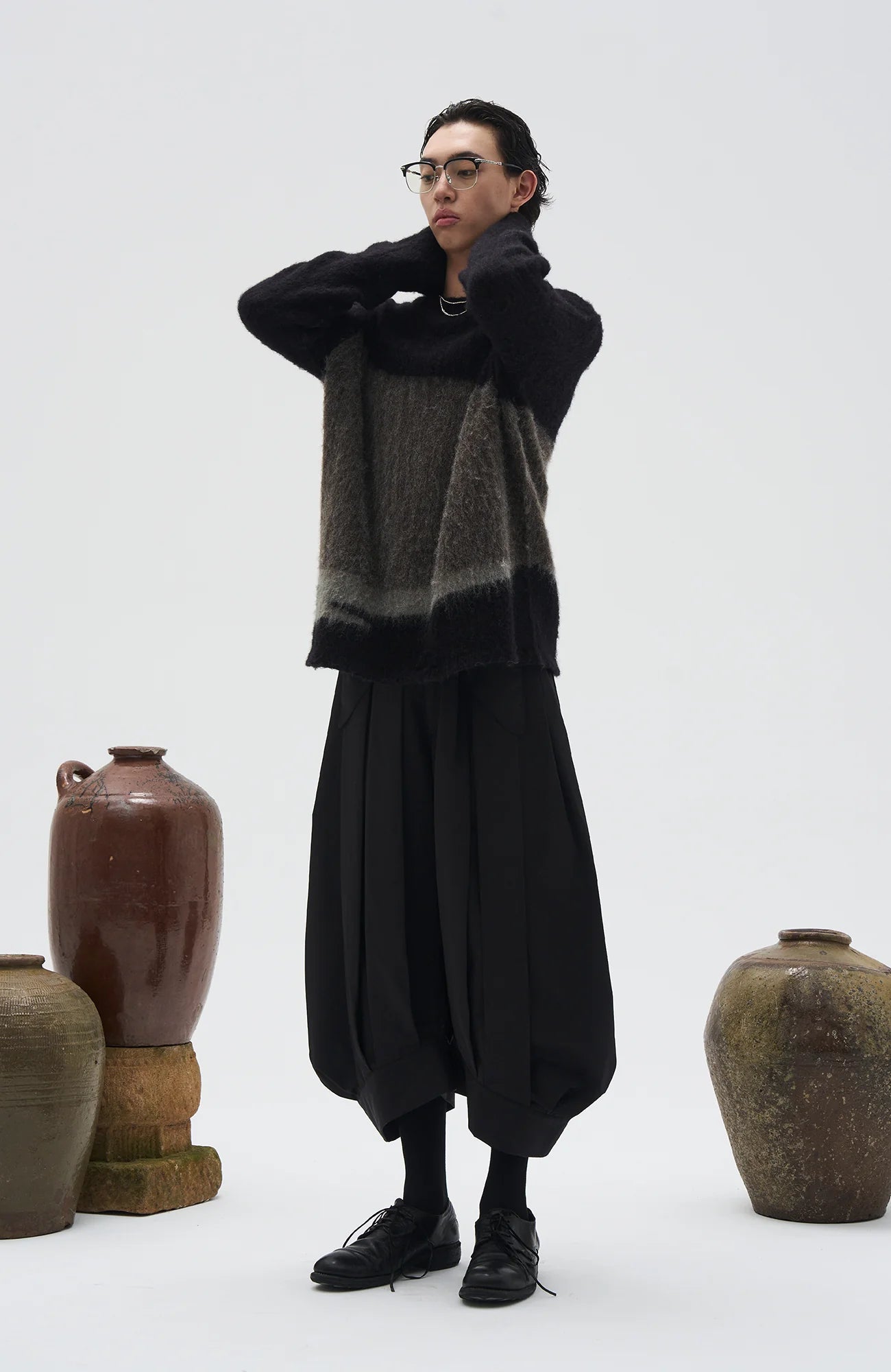 7440 37 1 Mohair Wool-Blend Sweater