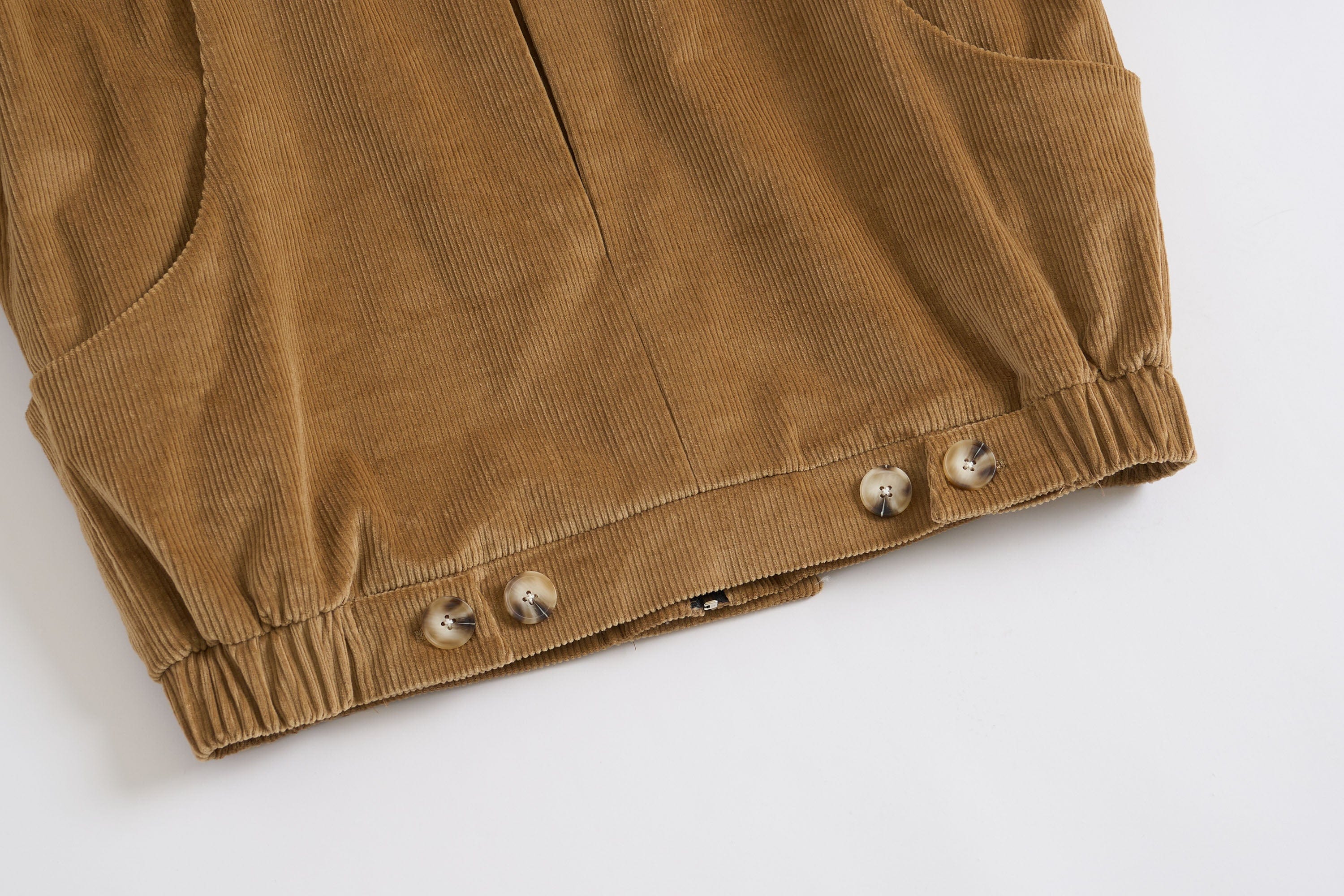WIID Contrast Collar Corduroy Jacket