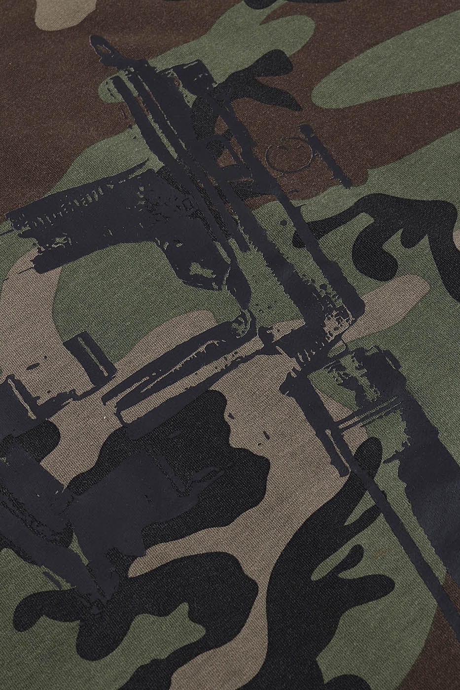 DND4DES Graffiti Camo Rivet T-Shirt