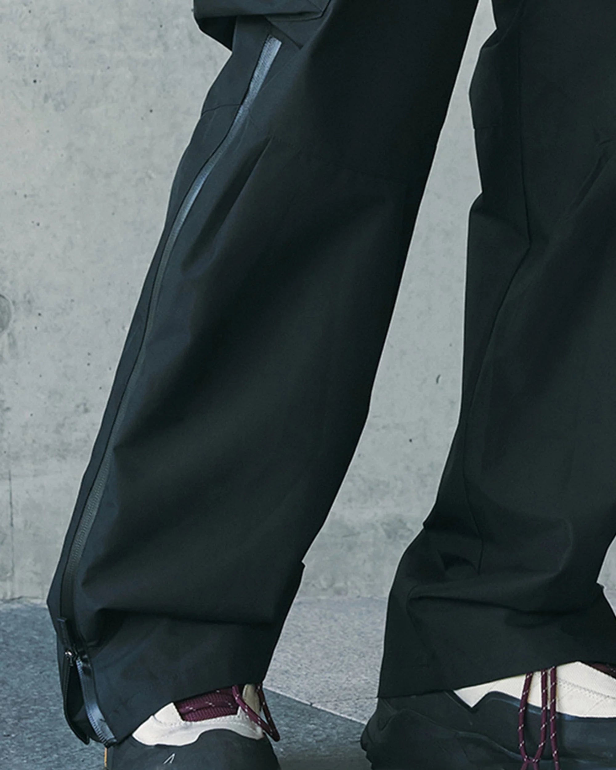 ENSHADOWER Waterproof Pleated Spliced Multi-pocket Pants