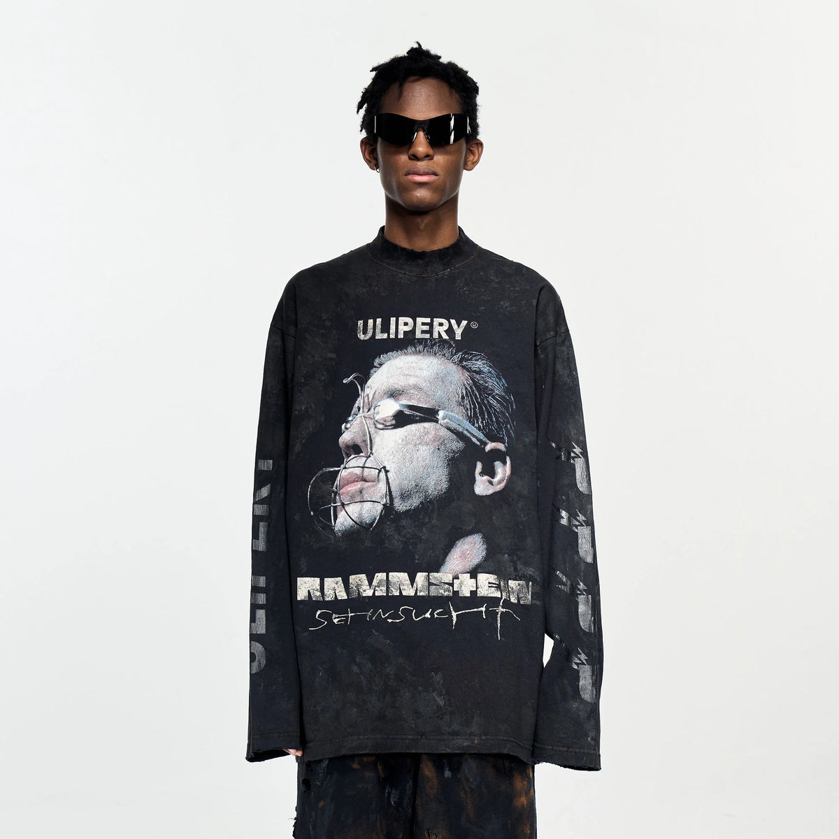 ULIPERY Rammstein Bound Gaze Long Sleeve Tee
