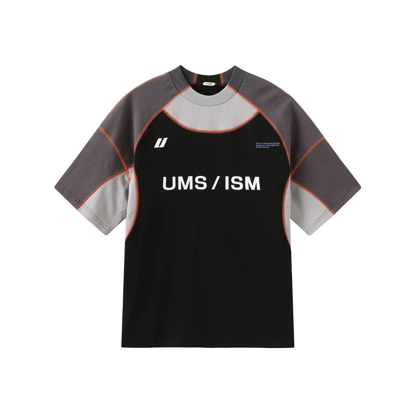 UMAMIISM Deconstructed Racing Raglan T-Shirt