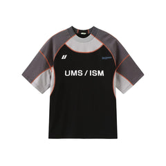 UMAMIISM Deconstructed Racing Raglan T-Shirt