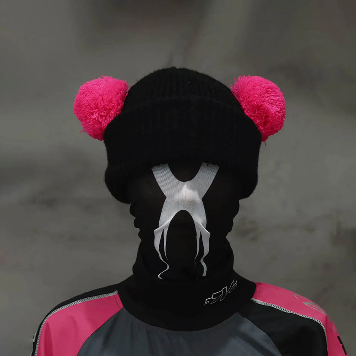 RTVG Double Pom-Pom Face Mask
