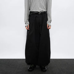 7440 37 1 Side-Button Drawcord Balloon Pants