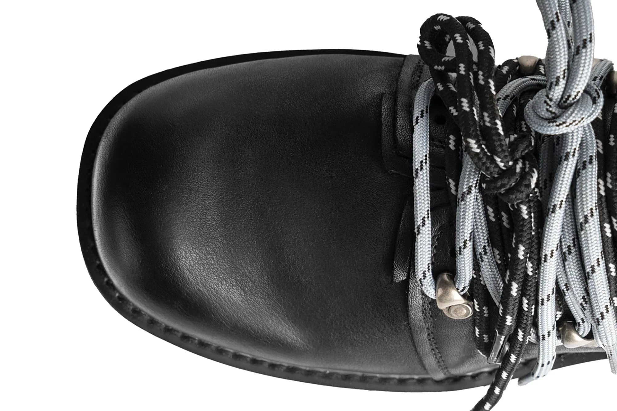 REWRITE Contrast Rope-Laced Leather Derby Shoes