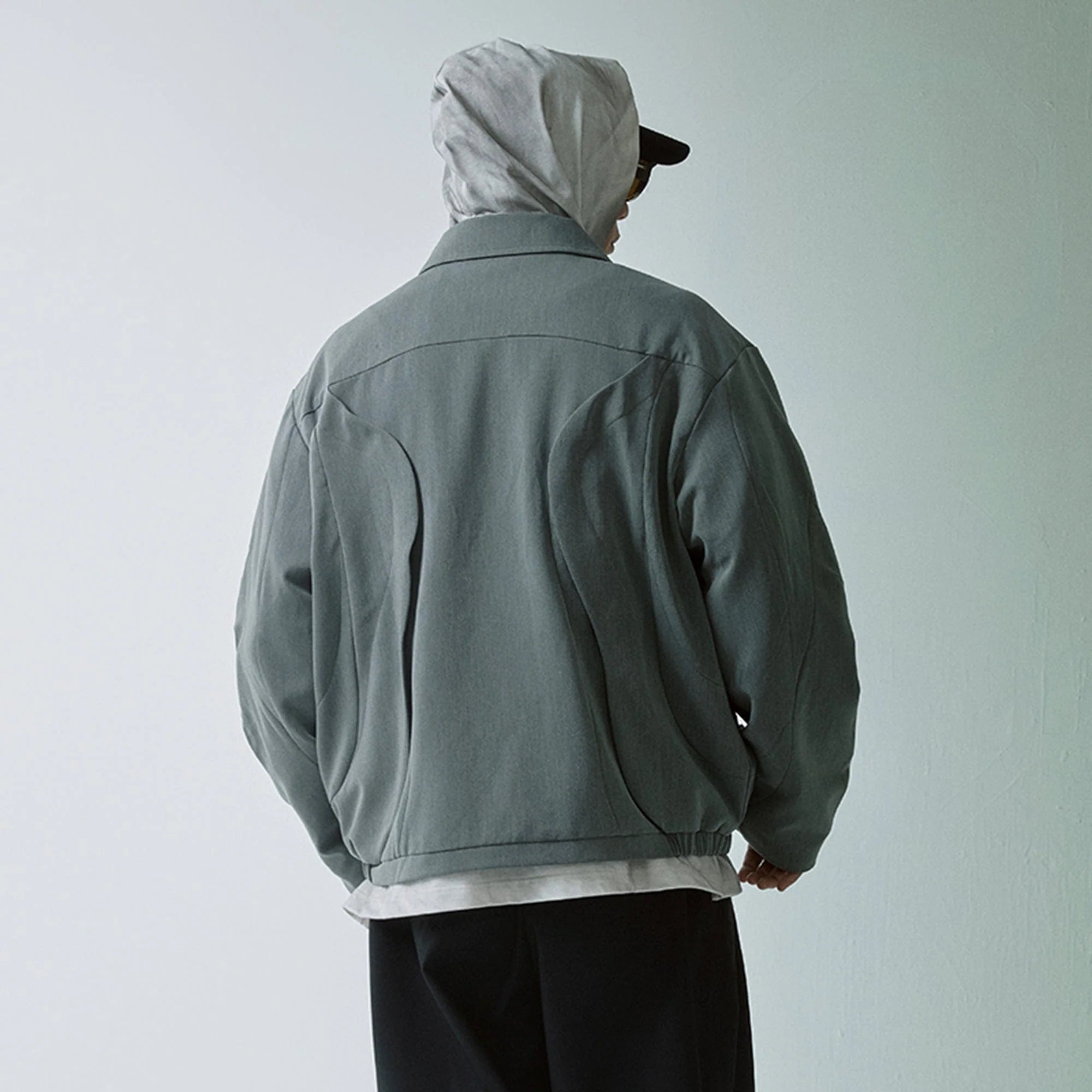 F2CE Deconstructed Layered Zip-Up Jacket