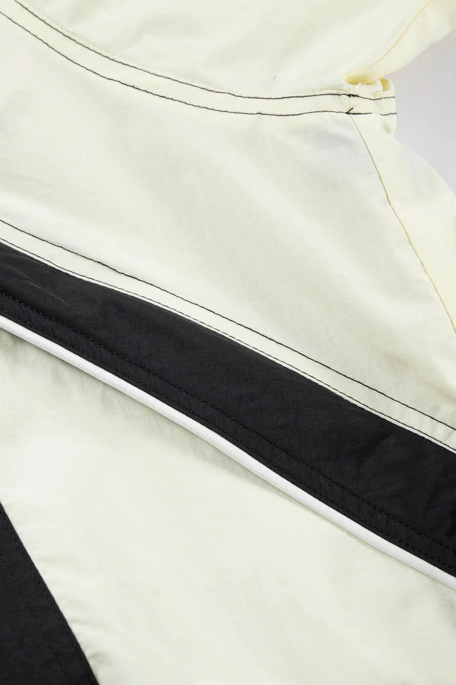 F2CE Deconstructed Detachable-Hood Color-Block Windbreaker