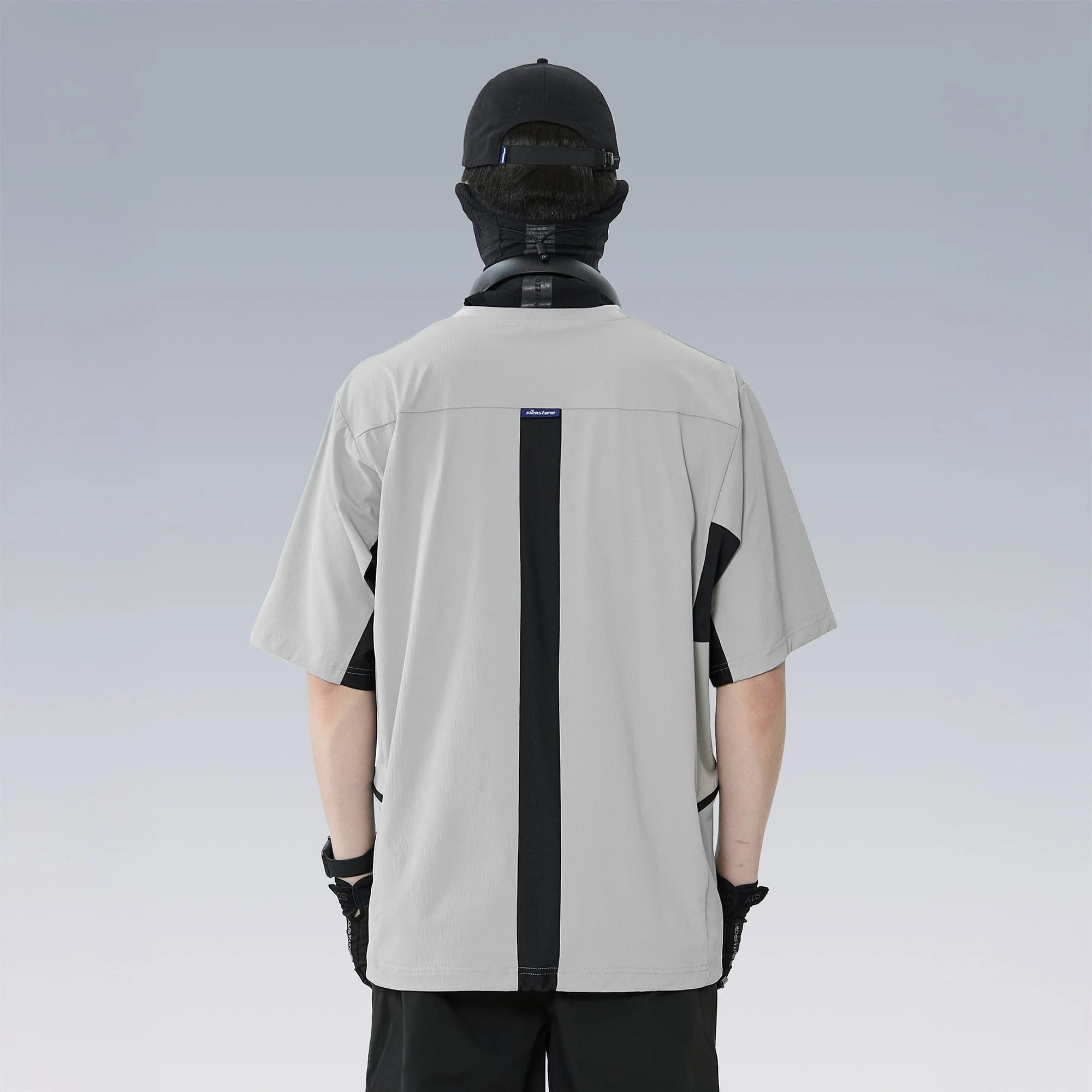 SILENSTORM Tech Panel Drawstring-Hem Quick-Dry T-Shirt