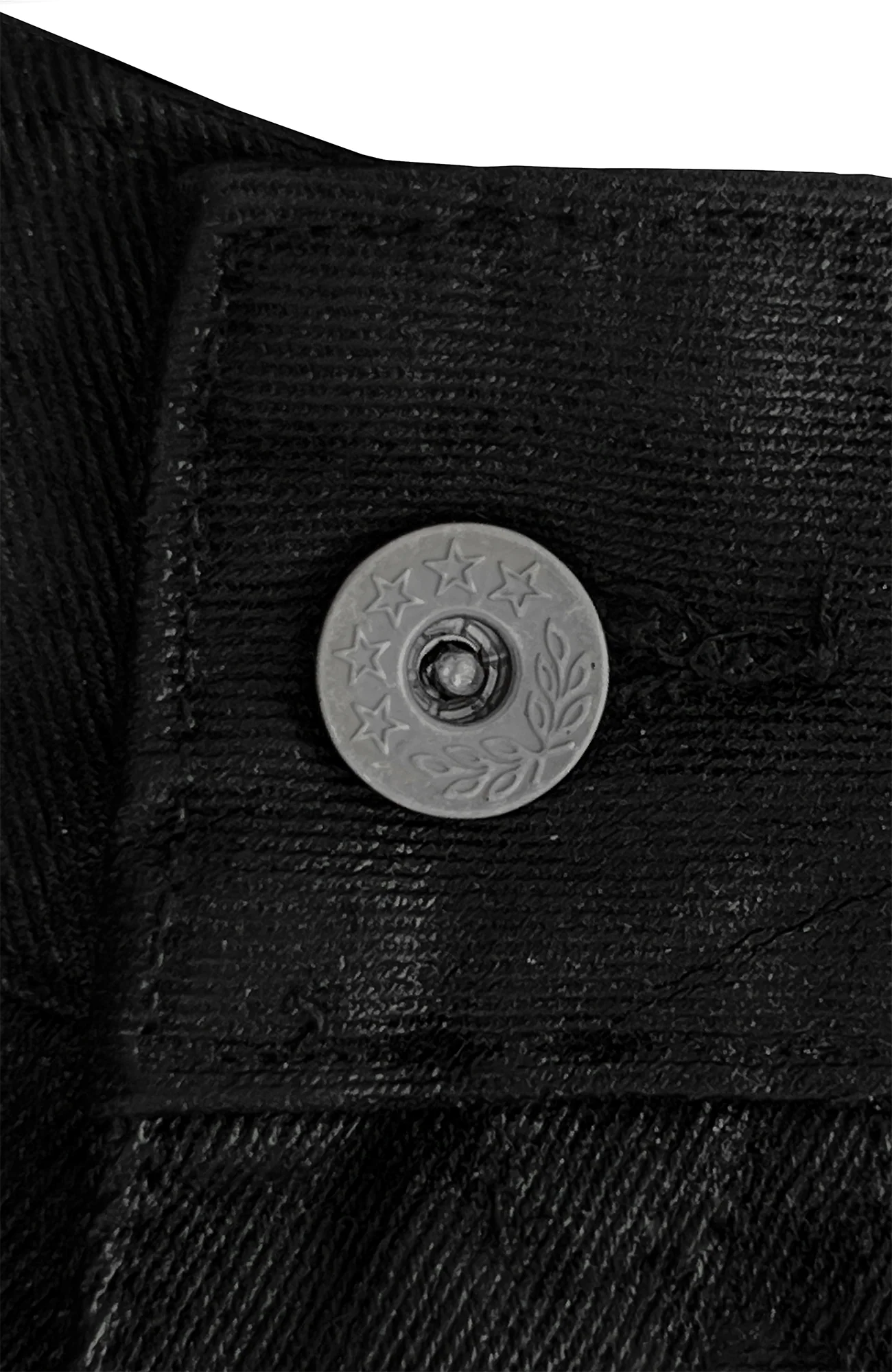 TECNINEGROUP Waxed Double-Knee Diamond Pockets Jeans