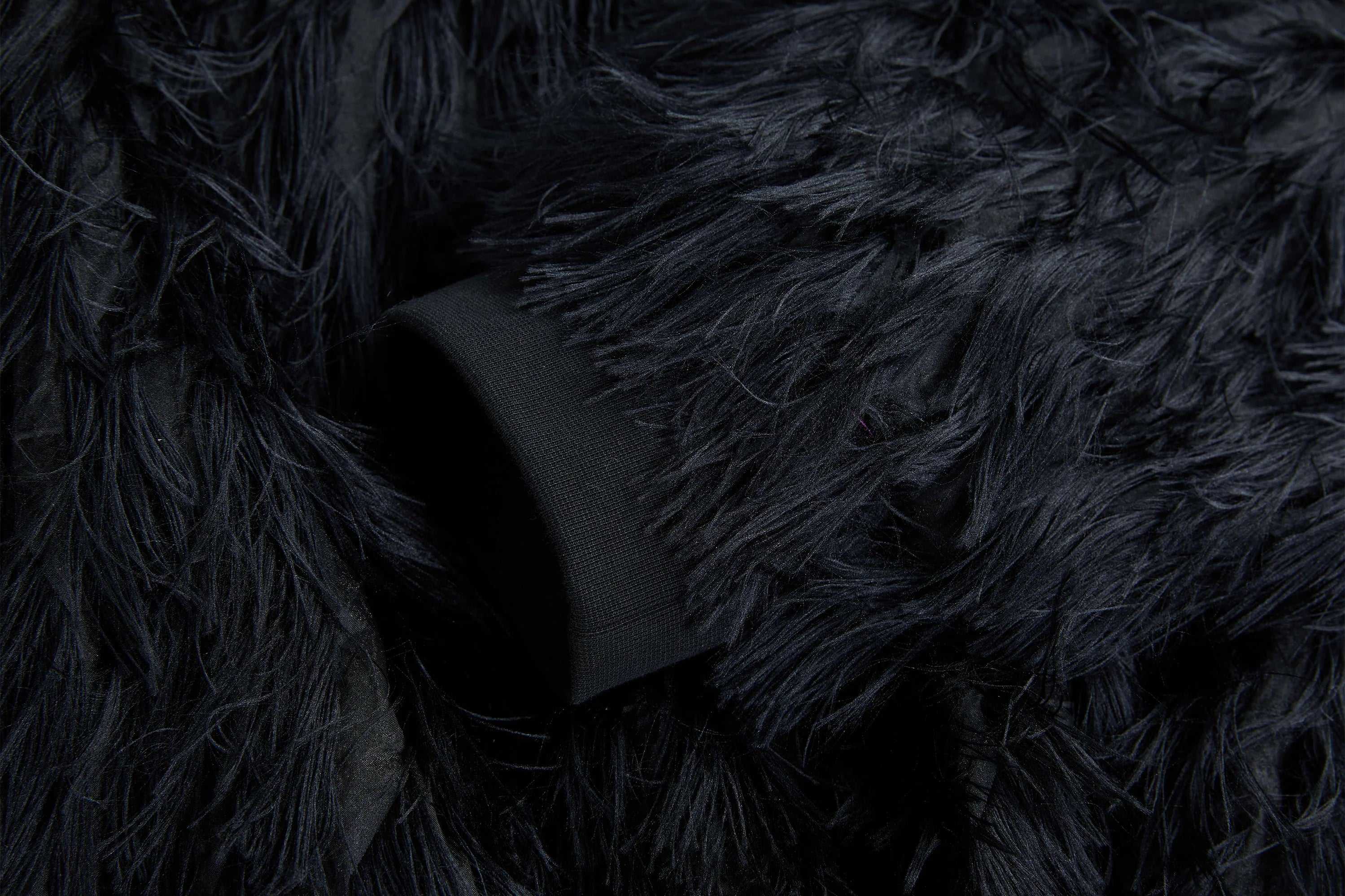 VANN VALRENCE Double-Layer Feathered Crewneck Sweatshirt