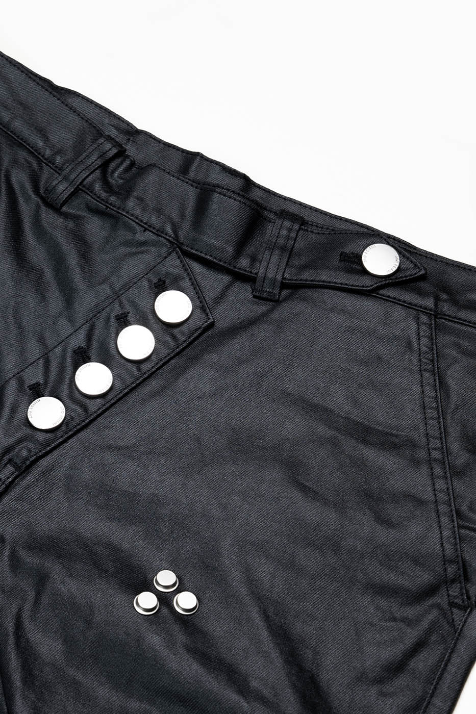 INSIDE OUT Exoskeleton Strapped Zipper Pants