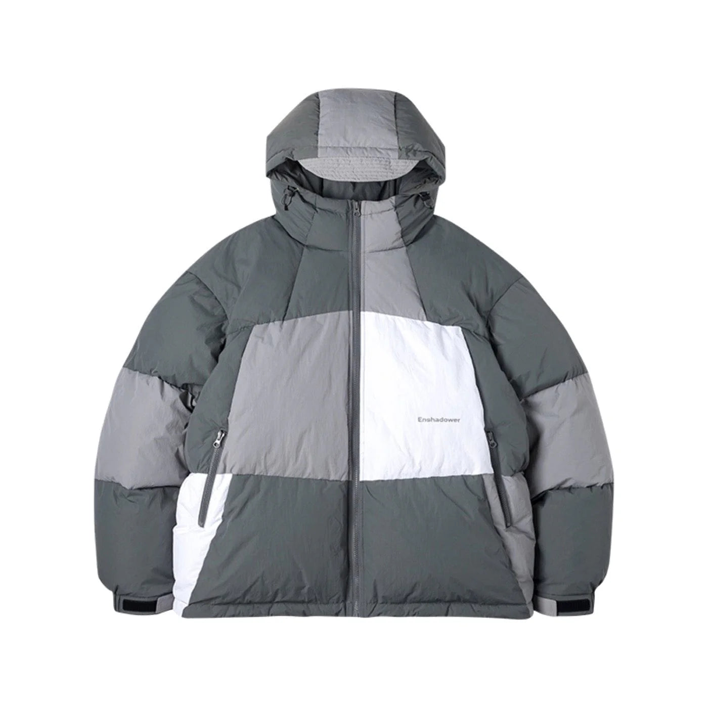 ENSHADOWER Patchwork Down Jacket