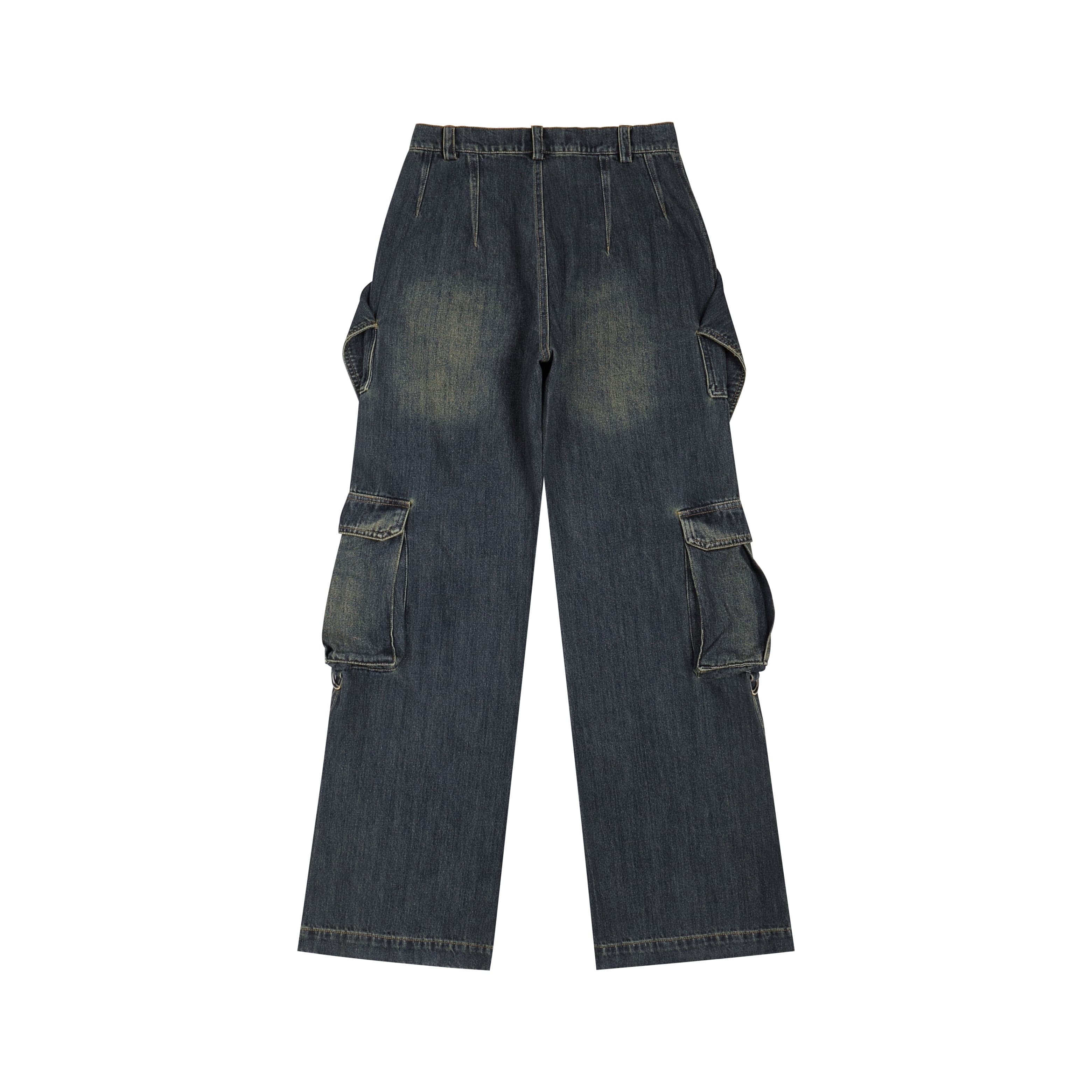 DND4DES Scimitar Rings Deconstructed Denim Cargo