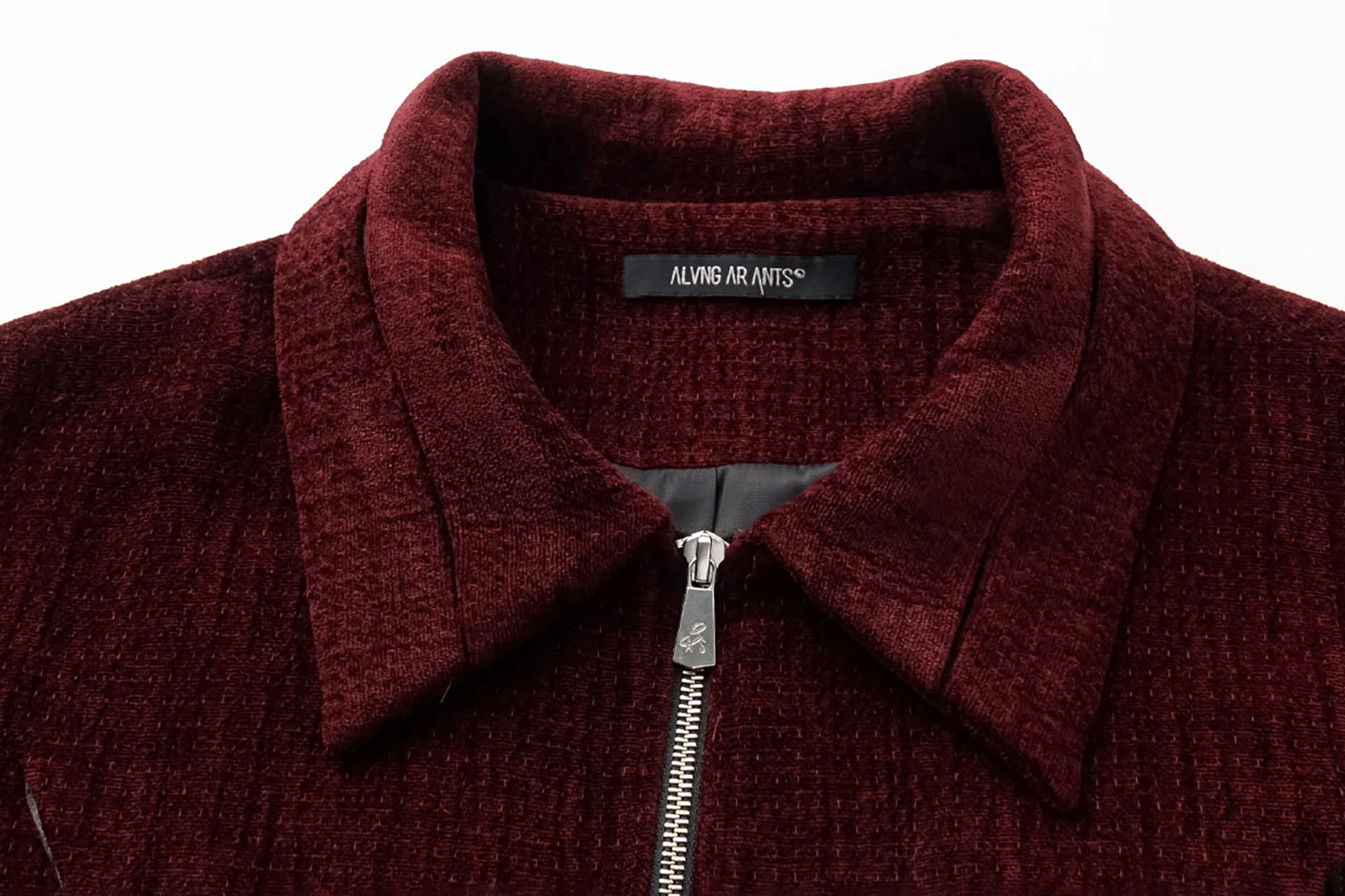 ALVNG AR ANTS Chenille Dual Zip Jacket