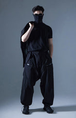 SILENSTORM Techwear Drop-Crotch Trousers