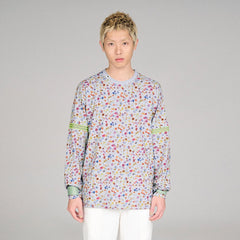 URBAN+FOREST Speckled Reflective Stripe Long-Sleeve Tee