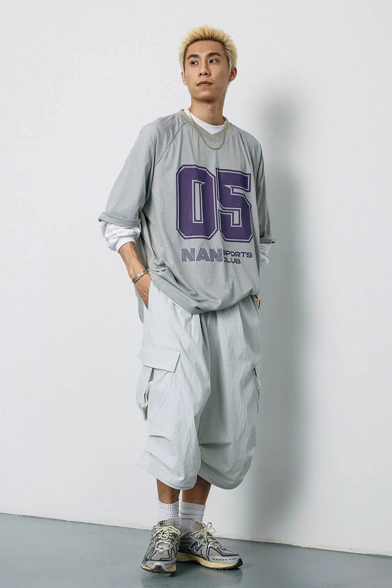 BANANA CLUB Crinkled Multi-Pocket Detachable Cargo Pants