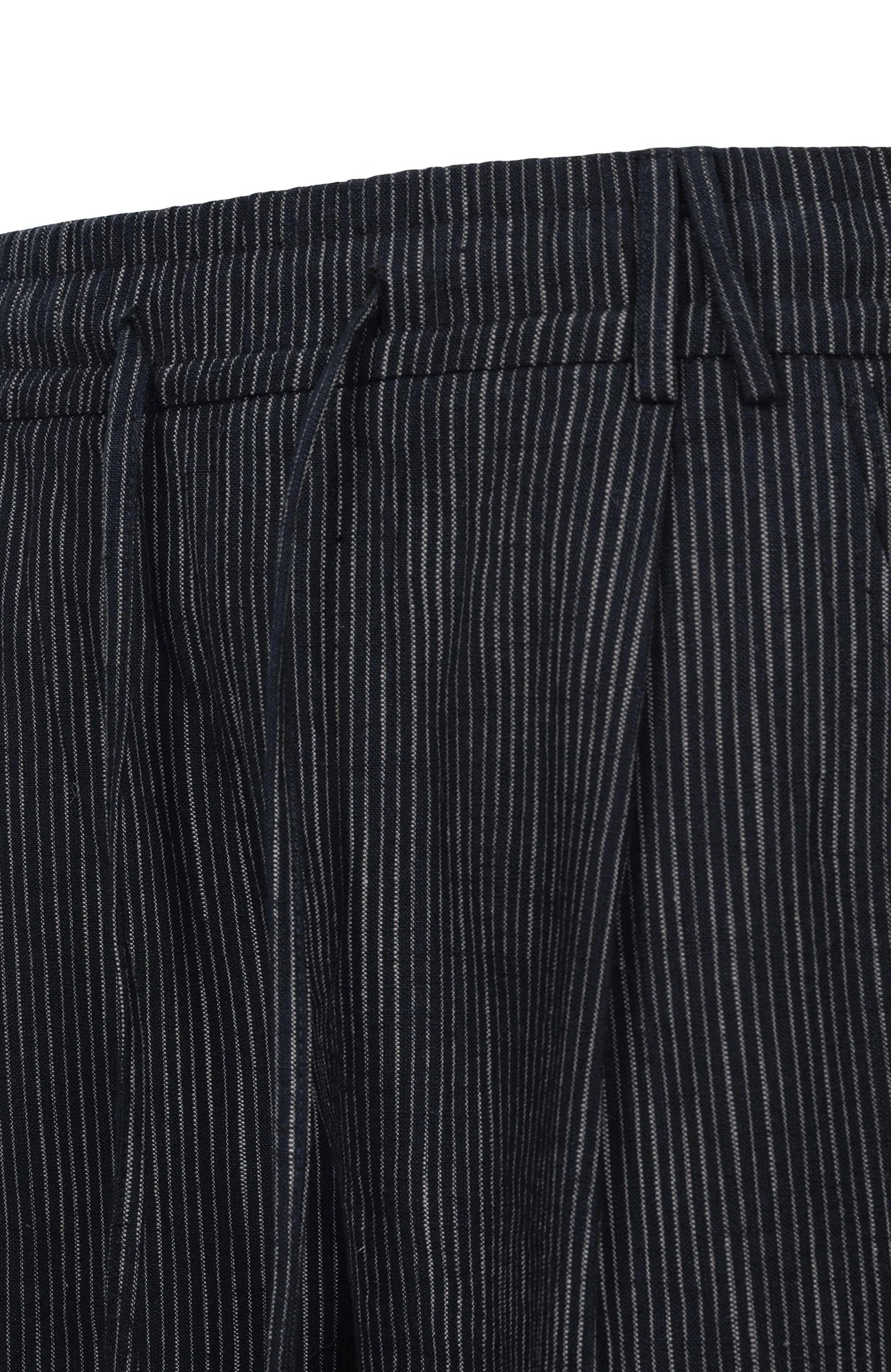 CATSSTAC Striped Double-Pleat Trousers