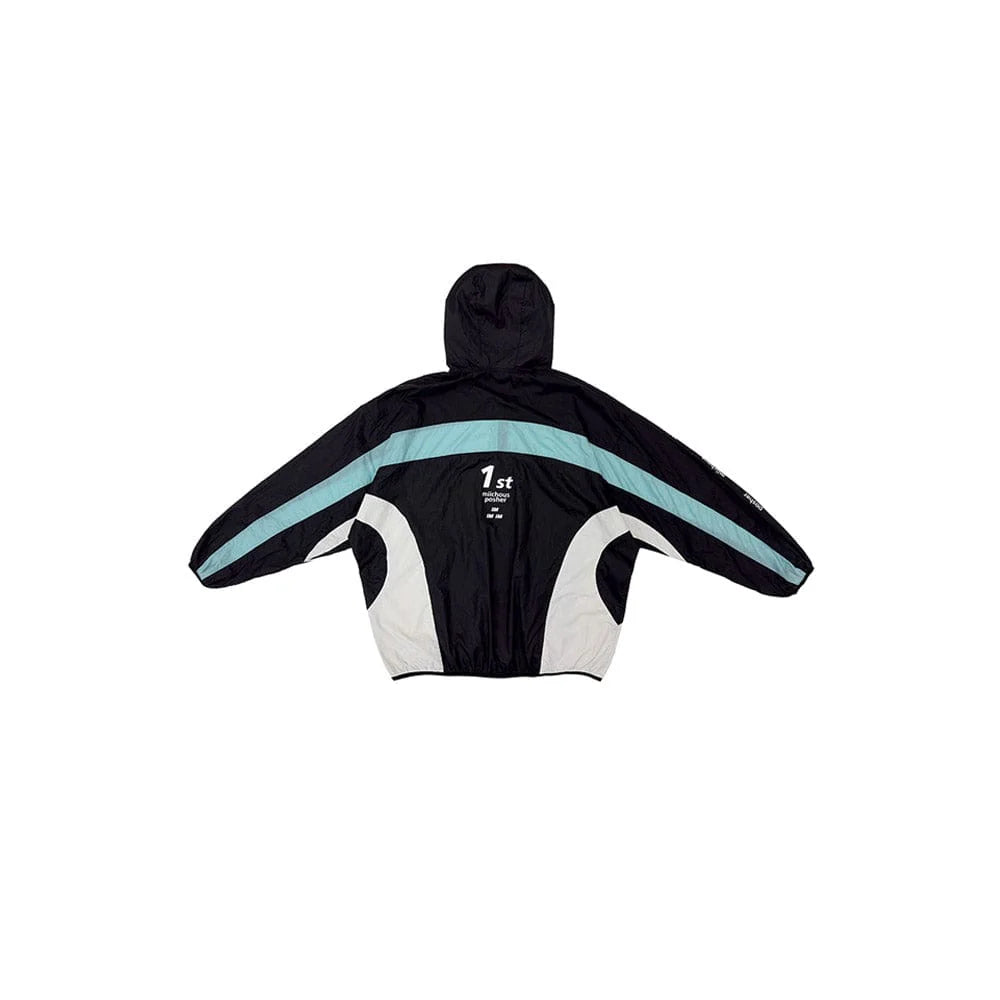 MIICHOUS Contrast Spliced UV Protection Hooded Jacket