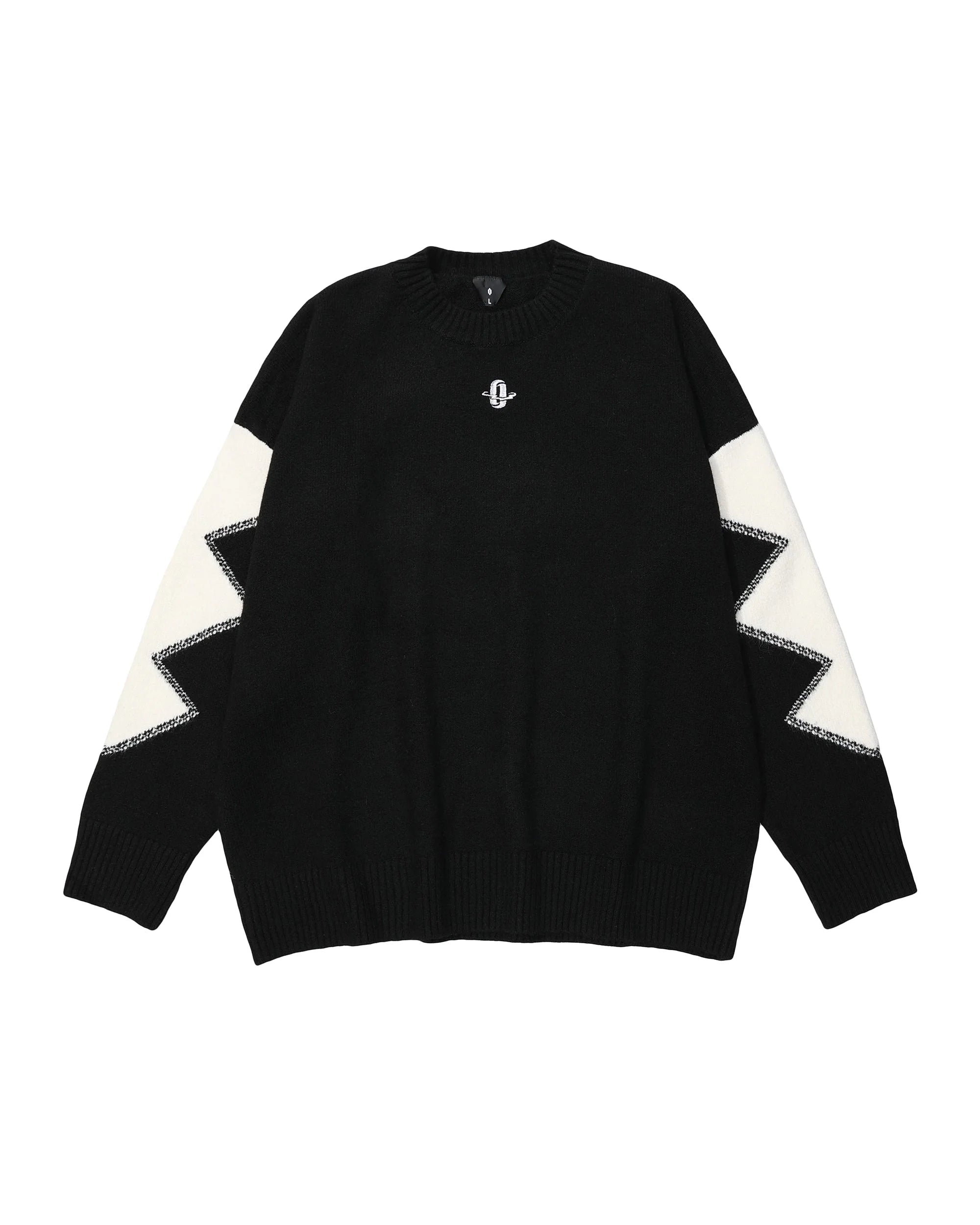 OVDY Color-Blocked Patchwork Sweater