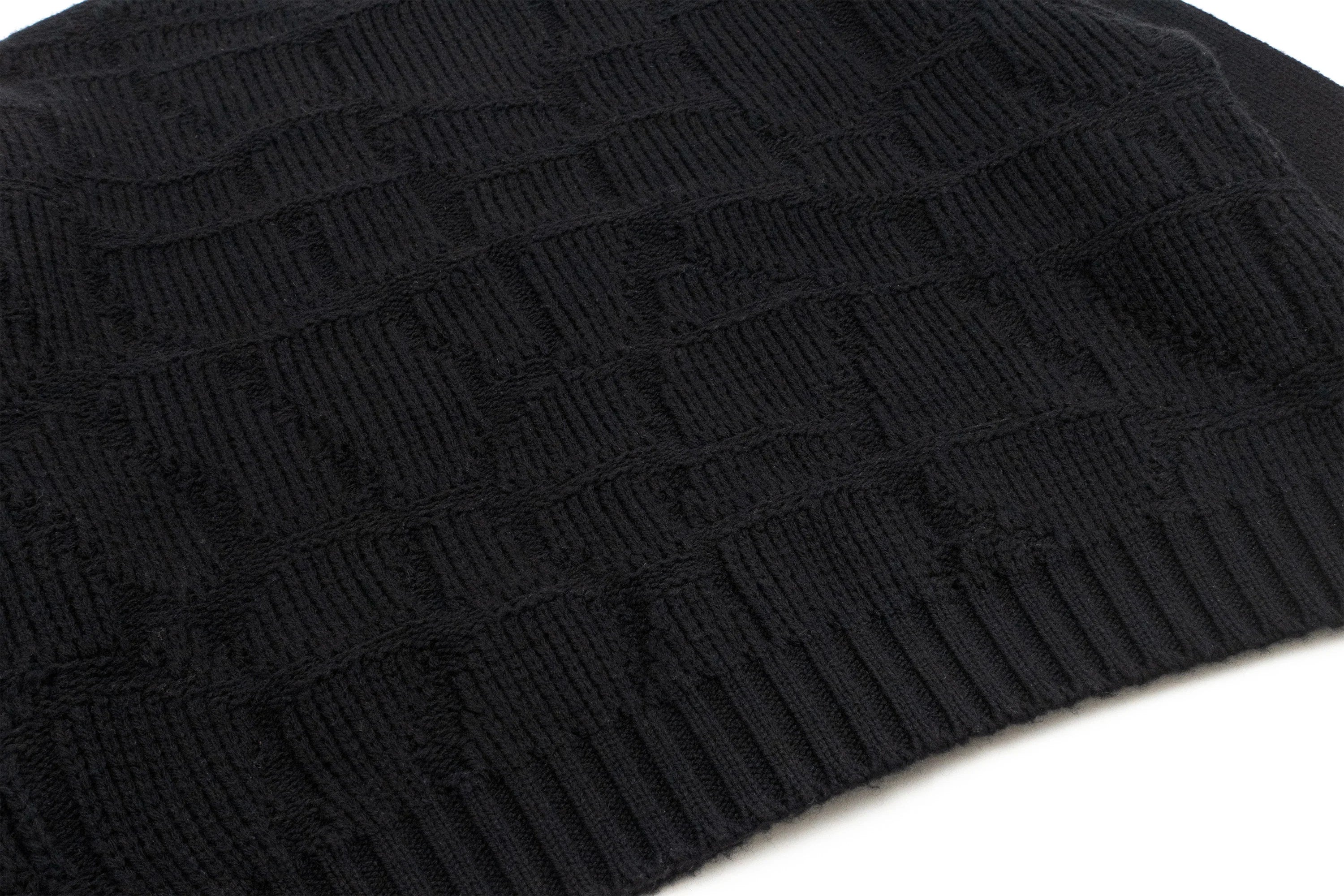 IN EXISTENCE Wool-Blend Snake Scale Jacquard Cardigan