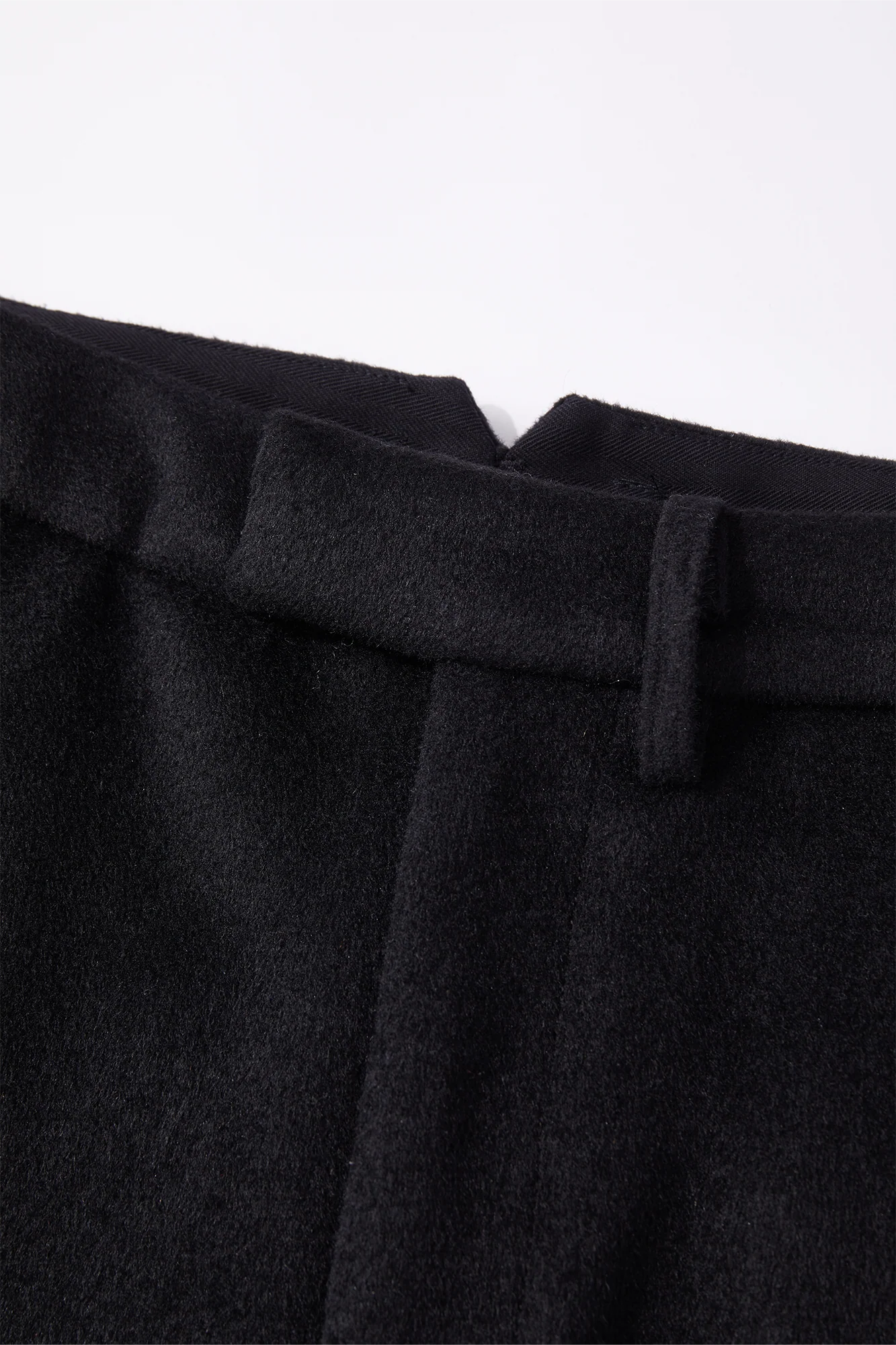 OPICLOTH Essential Wool-Blend Barrel Pants