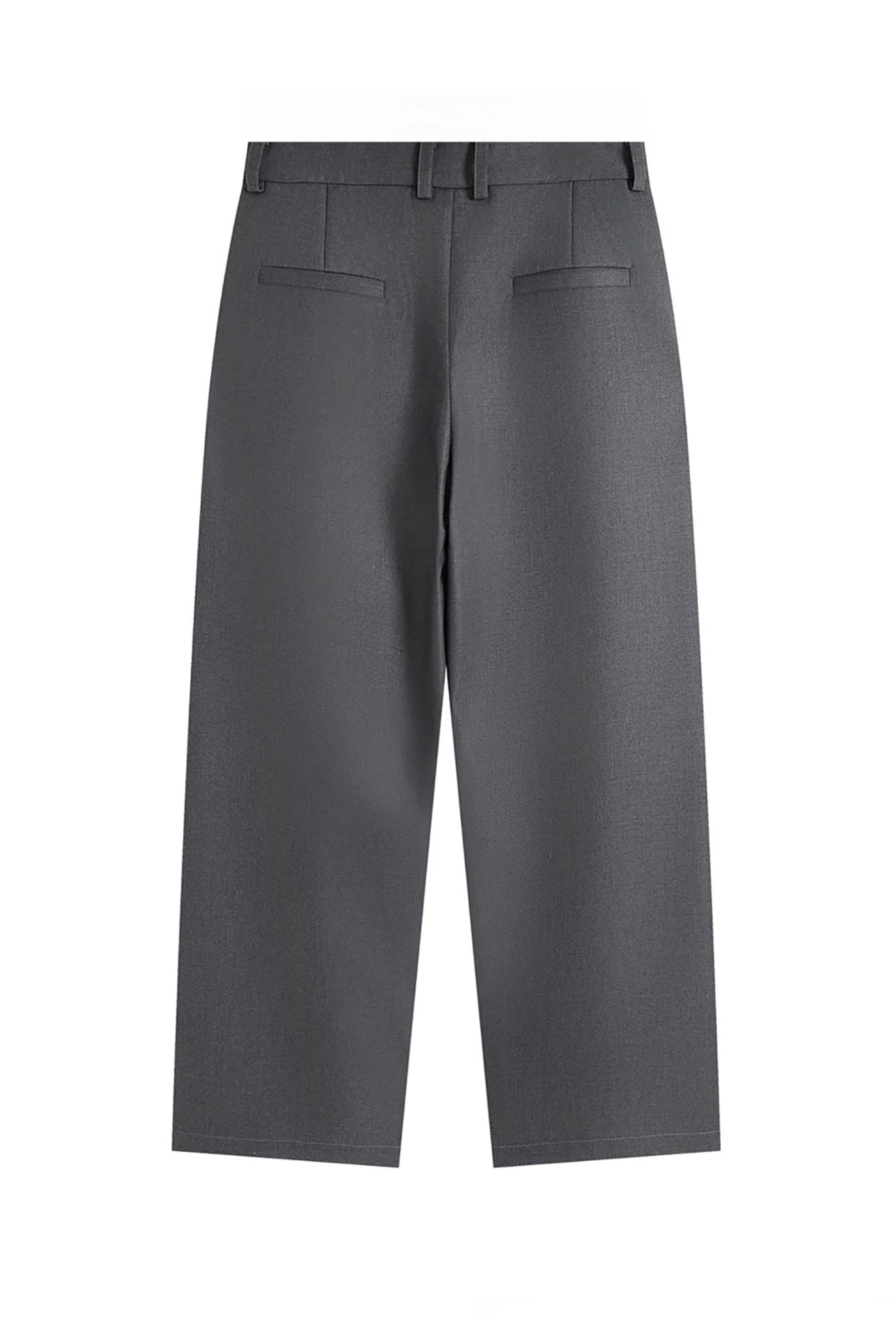 FACEONLAB Essential Wool-Blended Pleated Trousers