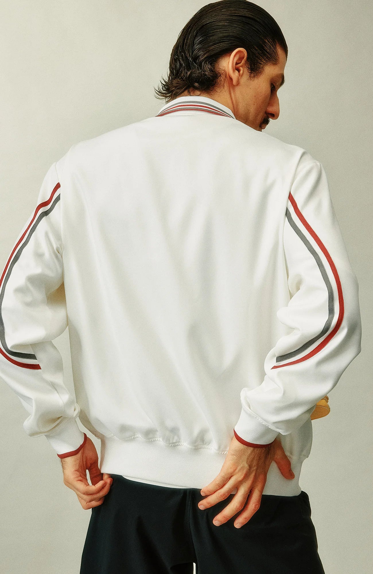 UMAMIISM Retro Striped Track Jacket