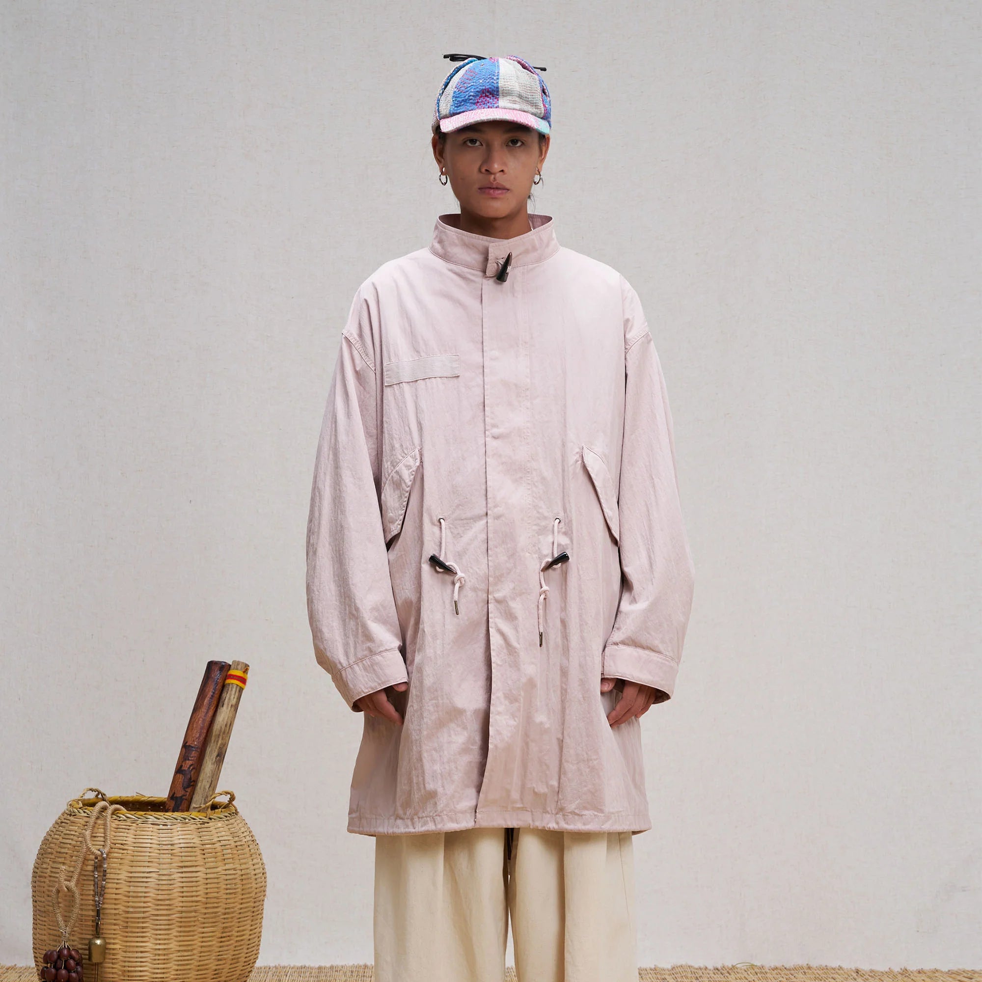 UNLIMITED MOTE Oversized Drawcord Parka
