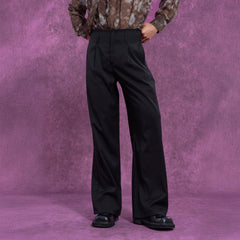 CLP Essential High-Waisted Straight-Leg Pants