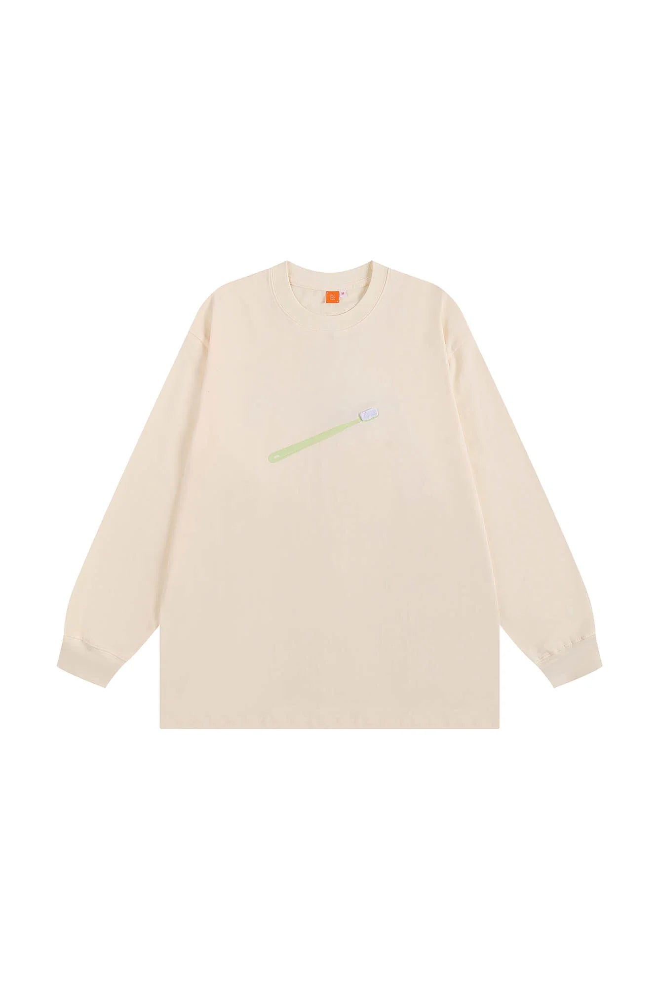 ONADAILYBASIS Toothbrush & Toothpaste Graphic Long-Sleeve Tee