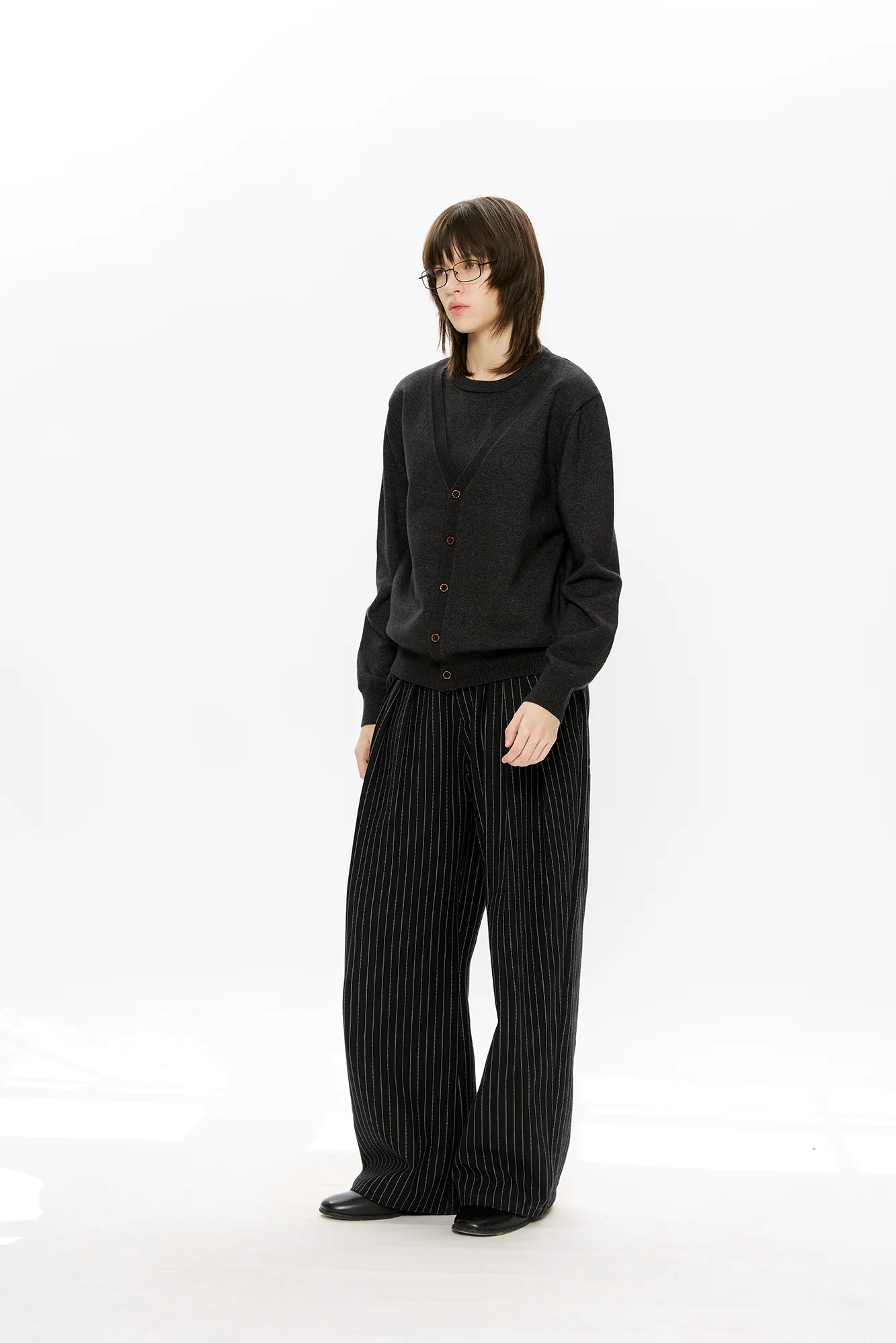 KREATE Essential Double-Layer Knit Cardigan