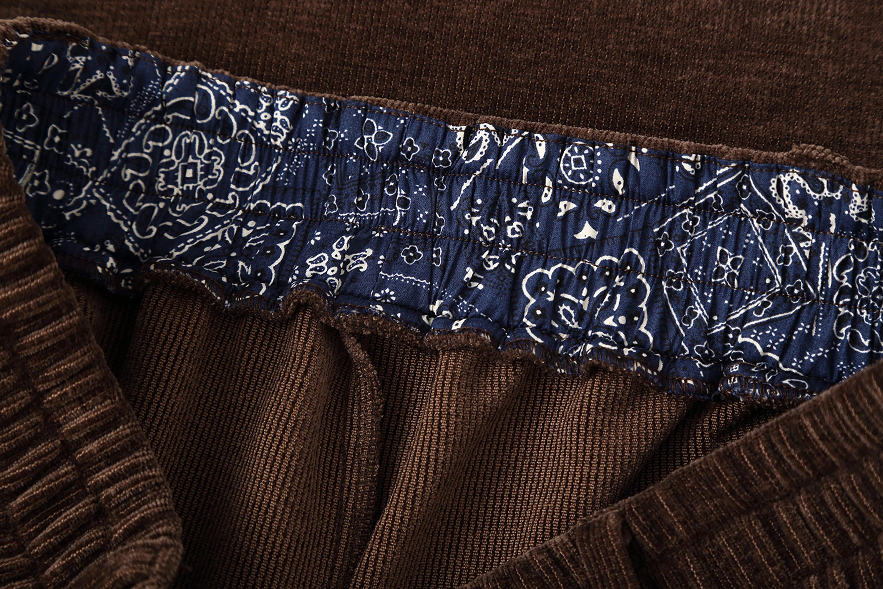 CLP Corduroy Straight-Leg Pants