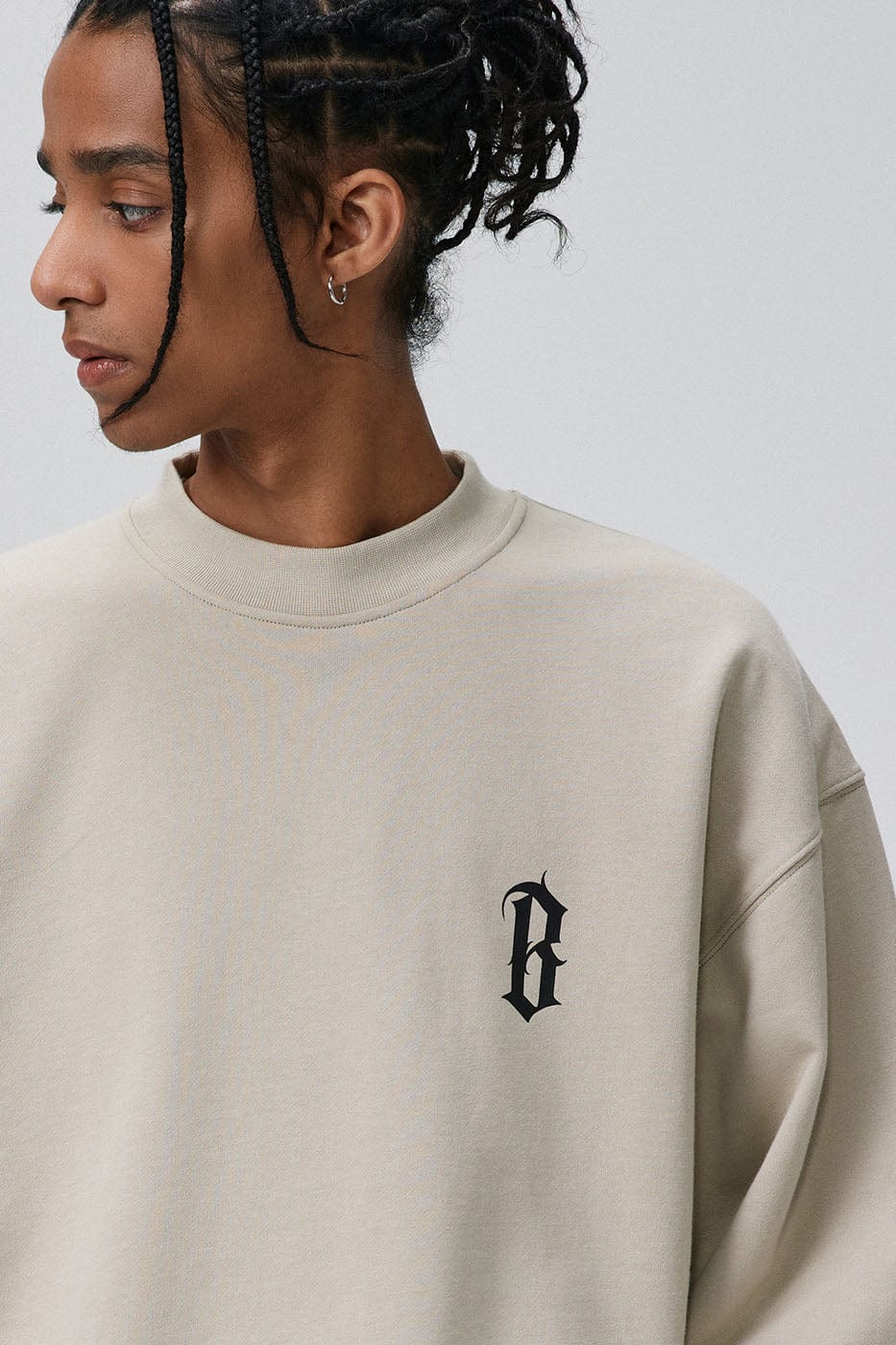BONELESS Gothic Slogan Sweatshirt