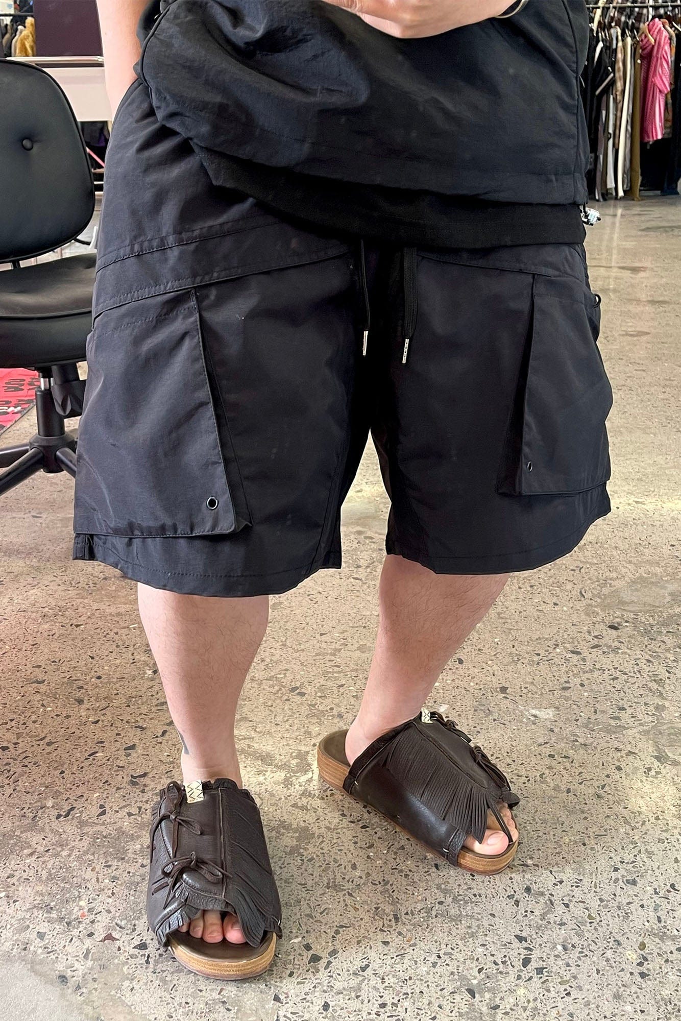 ME DA IGUAL Multi-Pocket Waterproof Cargo Shorts