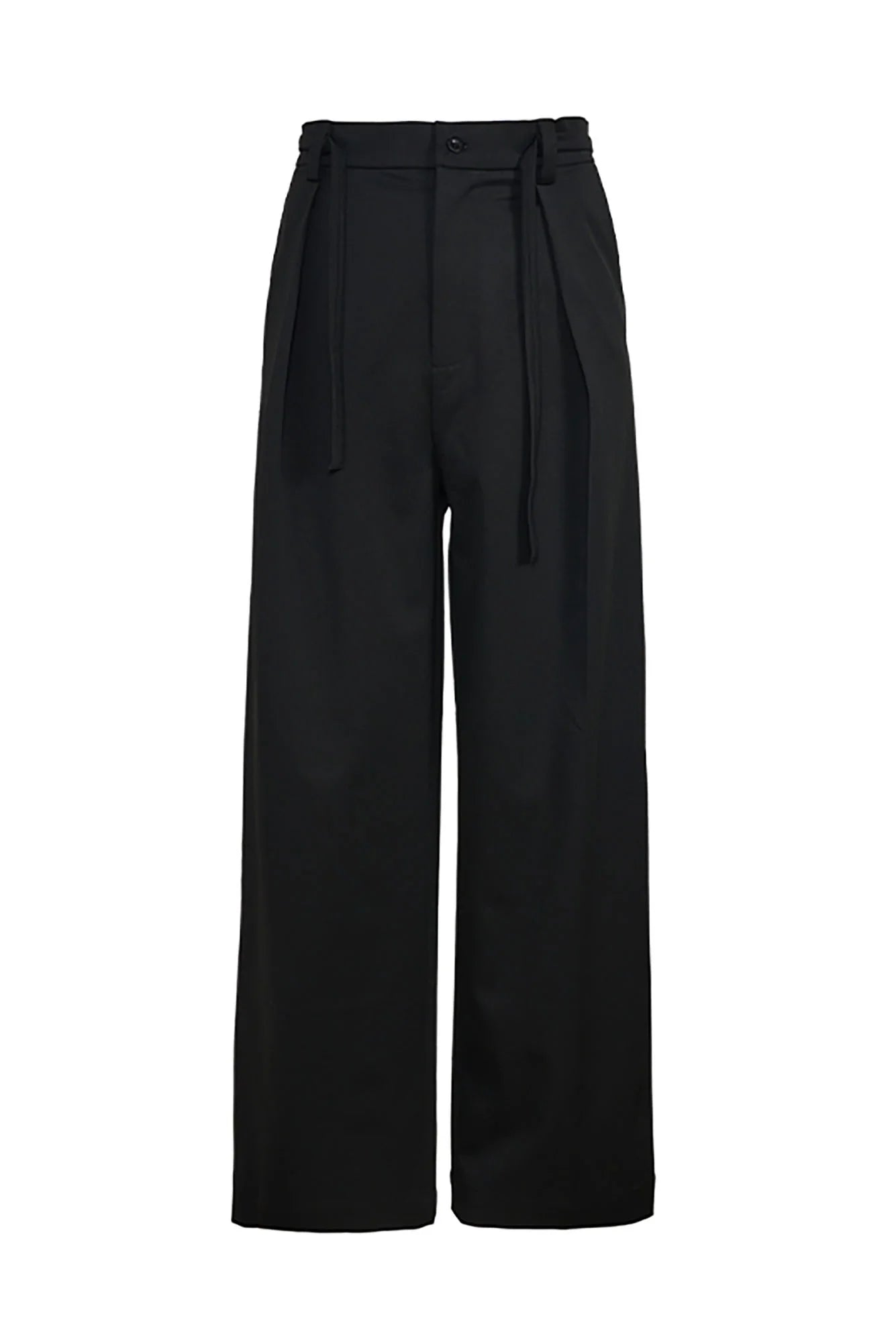 PMW Classic Pleated Fluid Wide-Leg Trousers
