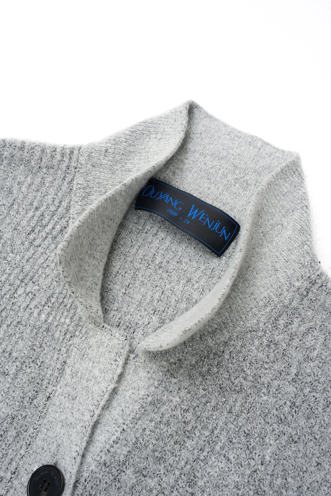 OUYANG WENJUN Oversized Knit Duster Cardigan