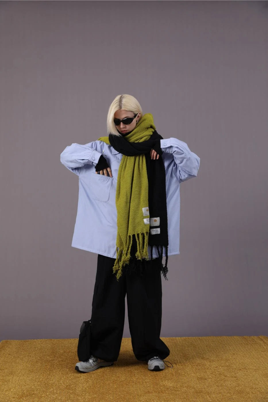 MIICHOUS Crystal Star Cotton Padded Shirt Jacket