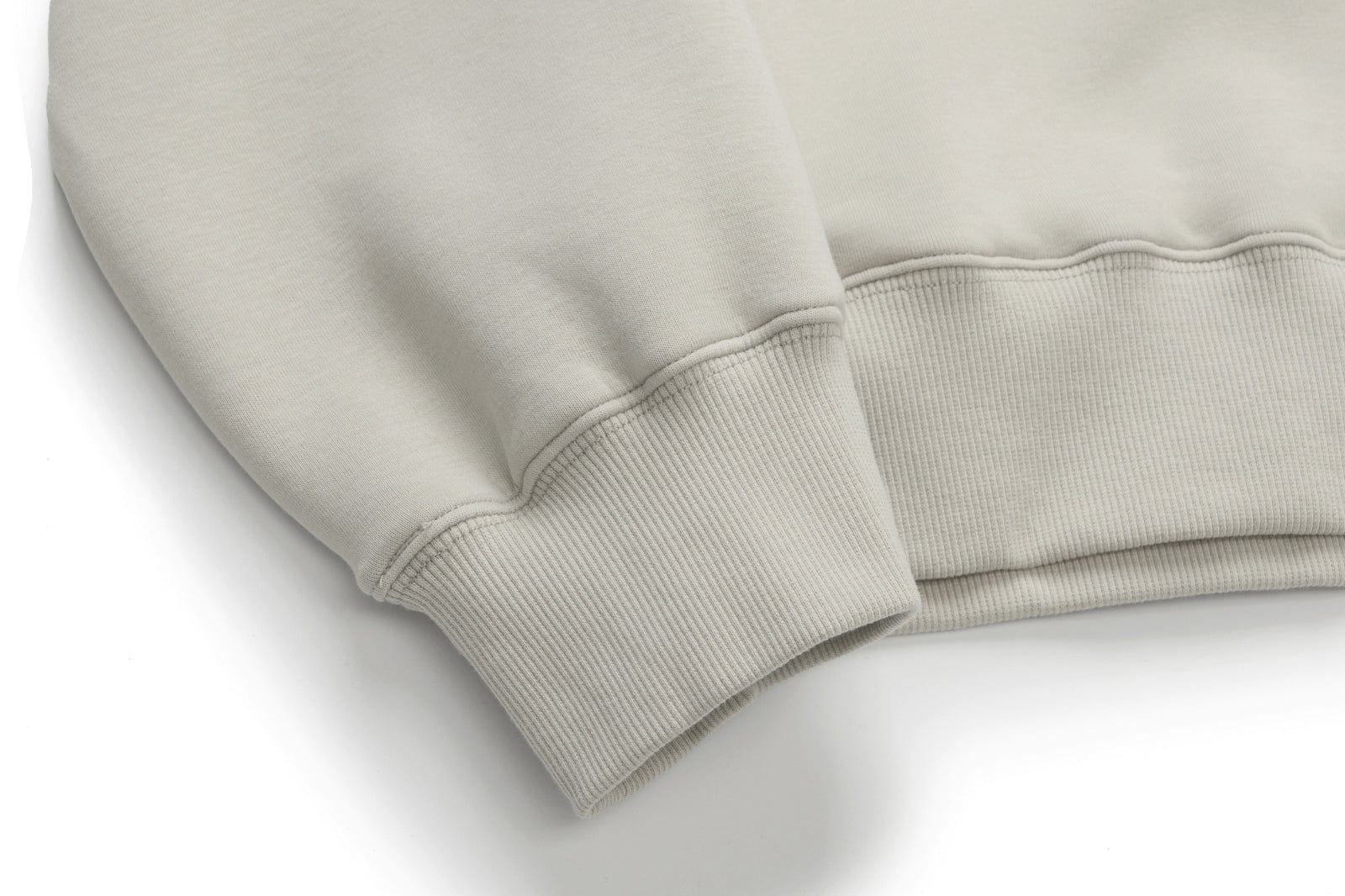 OKAYTHXBYE Flexweave Contrast Collar Sweatshirt