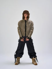 FLYERRER Panel Armor Moto Canvas Jacket