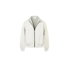 OKAYTHXBYE Checker-Lined Harrington Jacket