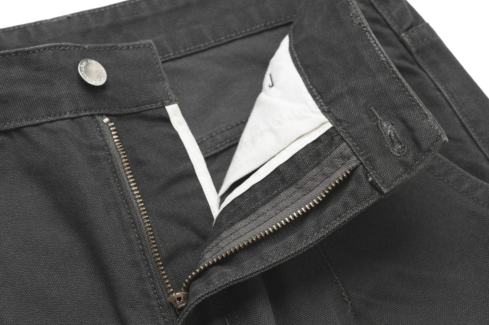 OKAYTHXBYE Washed Button Flap-Pocket Cargo Pants