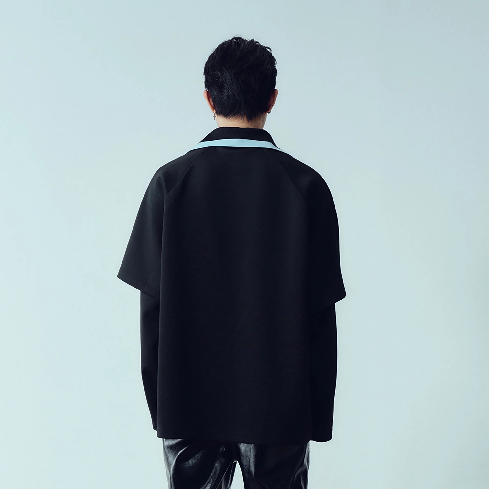 KADAKADA Diamond Graphic Layered Jersey