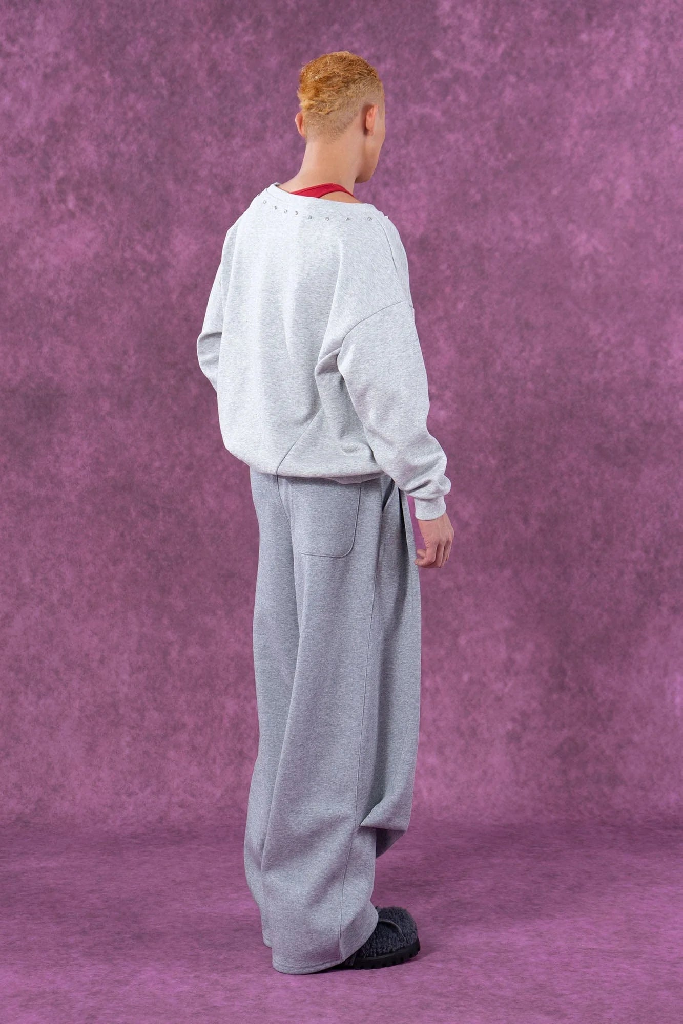 CLP No.96 Patch Studded Sweatshirt