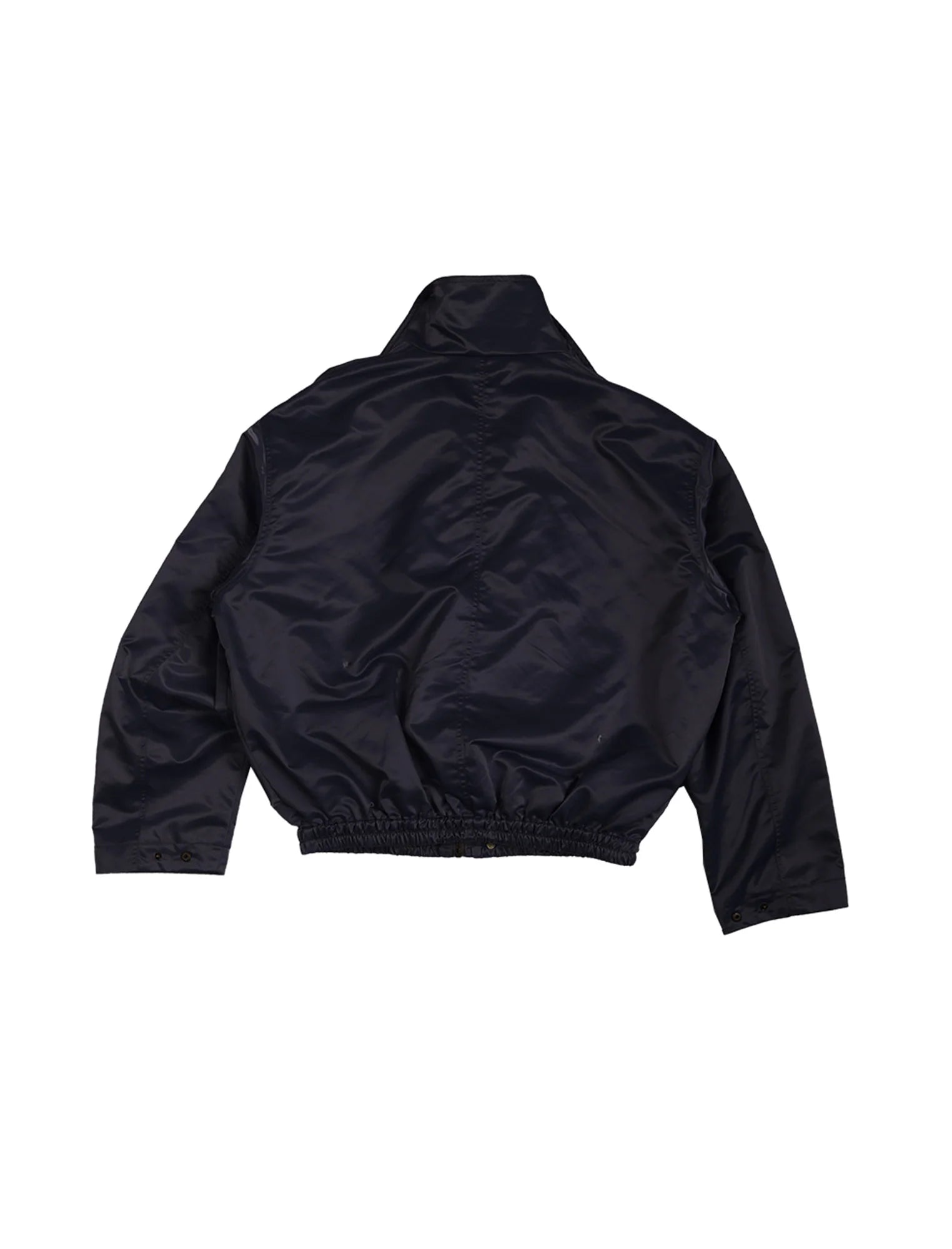 TRECLUB Retro Satin Badge-Patch Blouson