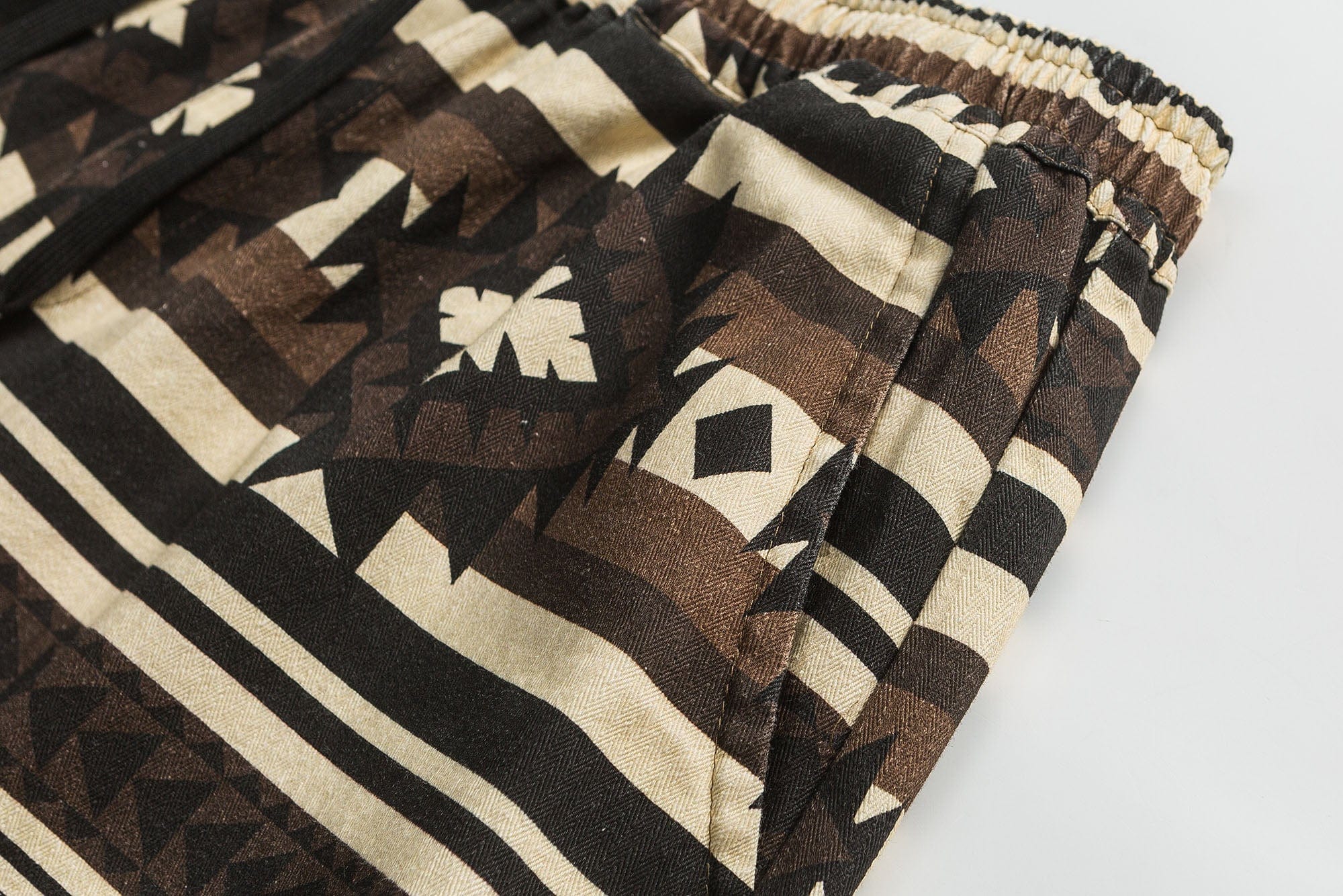 ME DA IGUAL Aztec Graphic Elastic Shorts