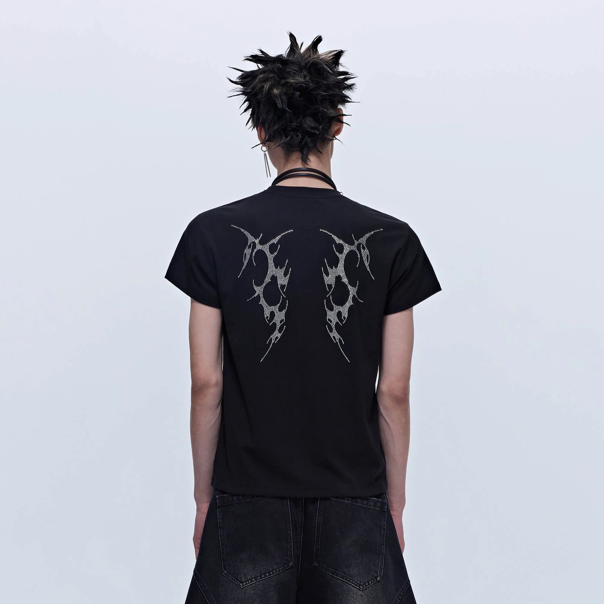 SAVAGEGROWTHWORLD Diamond Thorned Wings T-Shirt
