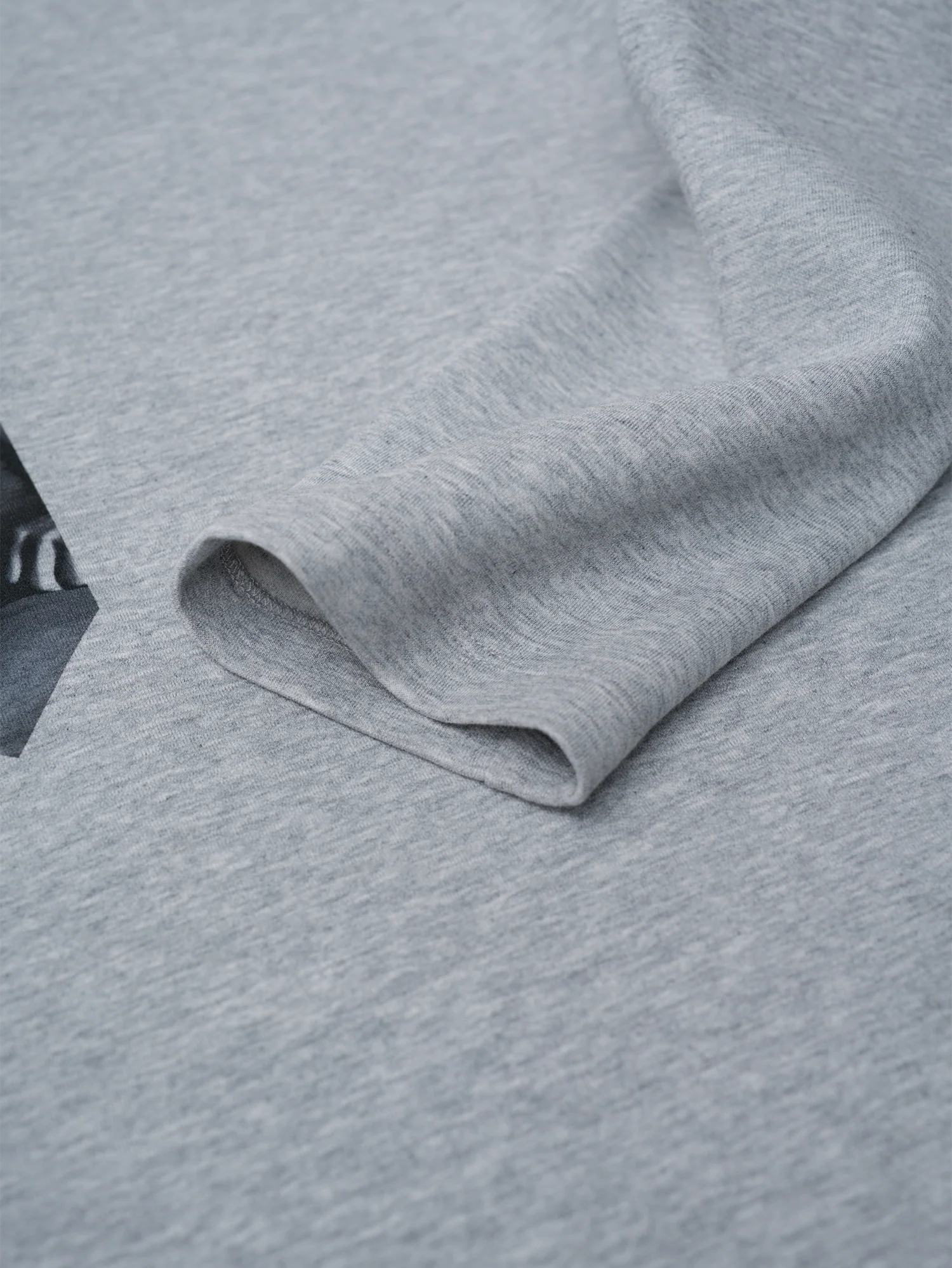 OUYANG WENJUN Tie-Graphic Turtleneck Long-Sleeve Tee