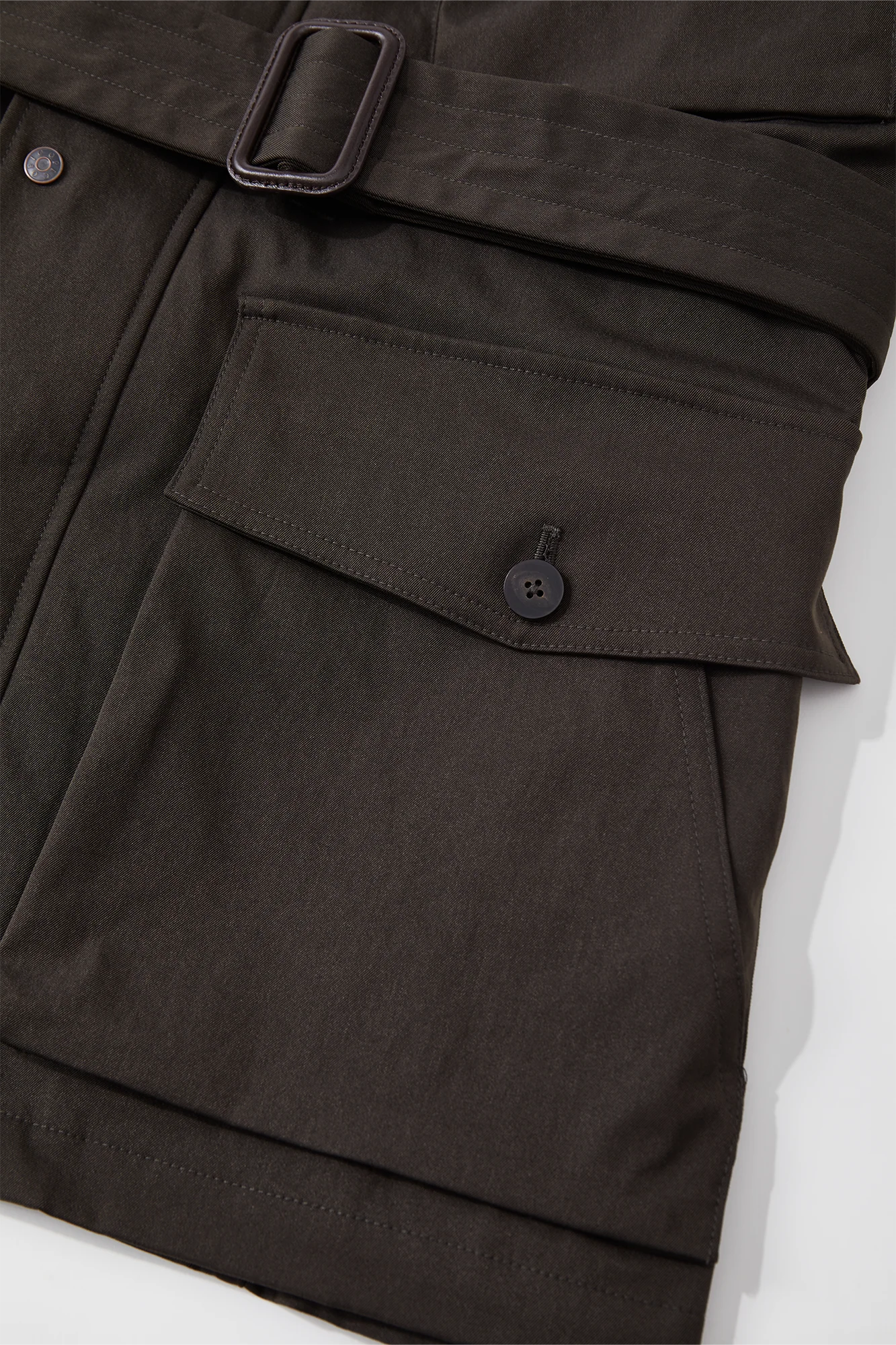 OPICLOTH Multi-Pockets Cinchable Utility Jacket
